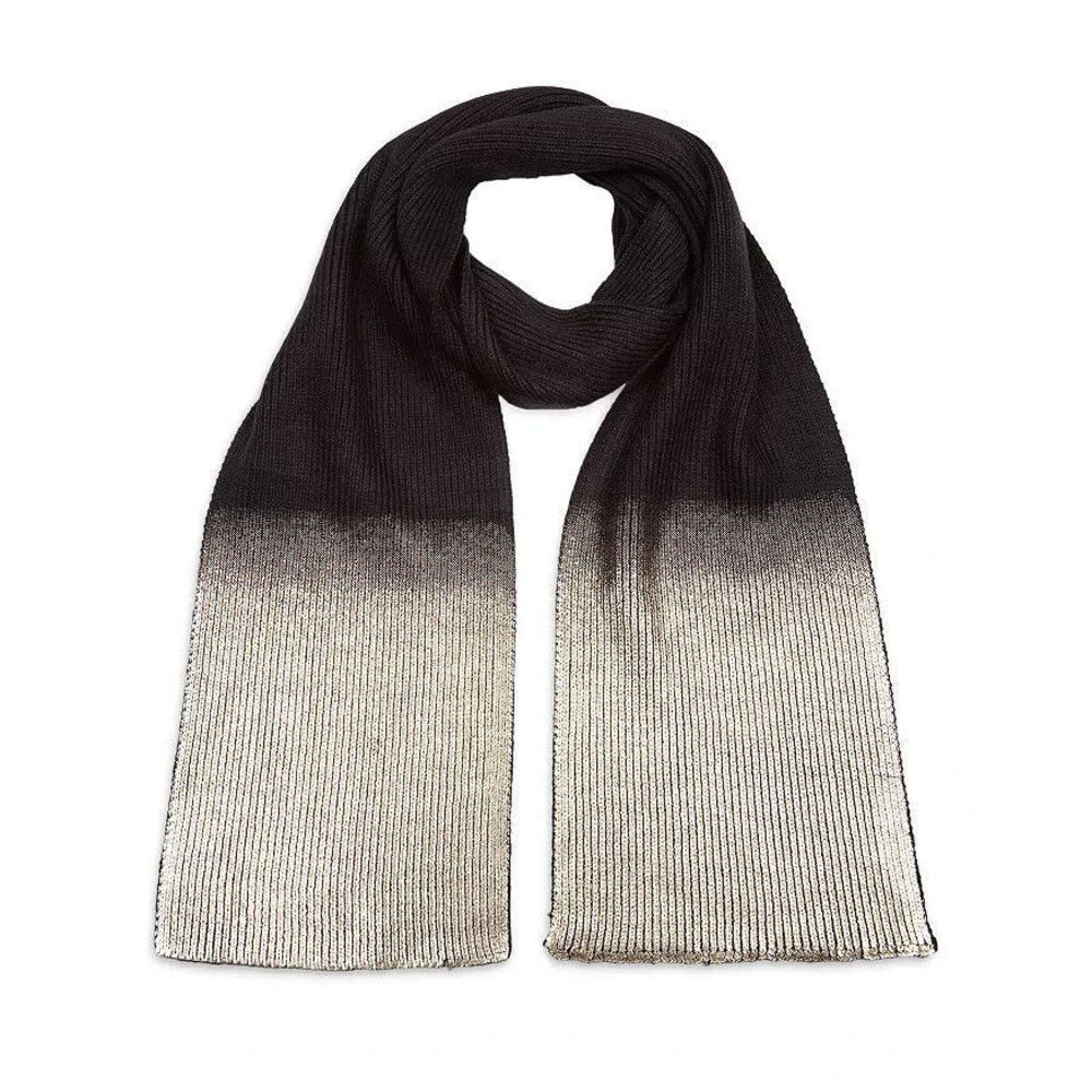 Jocelyn Women's Ombre Metallic Knit Scarf NWT